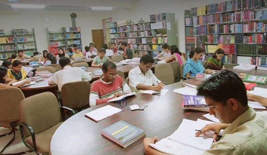 Institute of Medicine Dean’s Office at Maharajgunj Medical Campus, Tribhuvan University, featuring a modern Digital Library and advanced academic facilities.