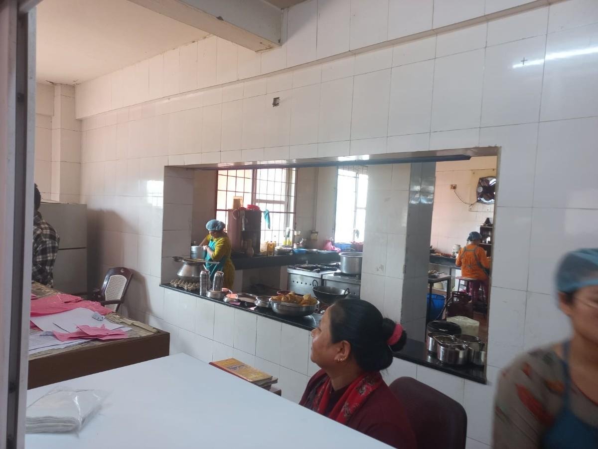 Campus view of Lumbini Medical College & Teaching Hospital in Palpa Cafeteria