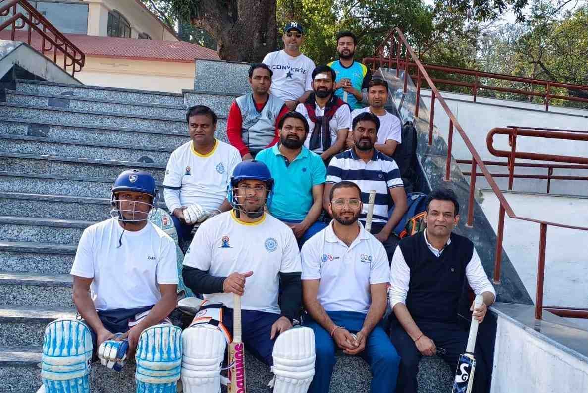 The Institute of Medicine Dean’s Office building at Maharajgunj Medical Campus, Tribhuvan University, is located within the vibrant Sports Complex offering academic and athletic excellence.