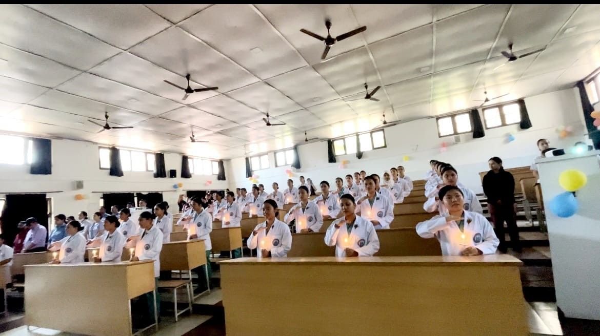 Campus view of Lumbini Medical College & Teaching Hospital in Palpa Teaching Hospital